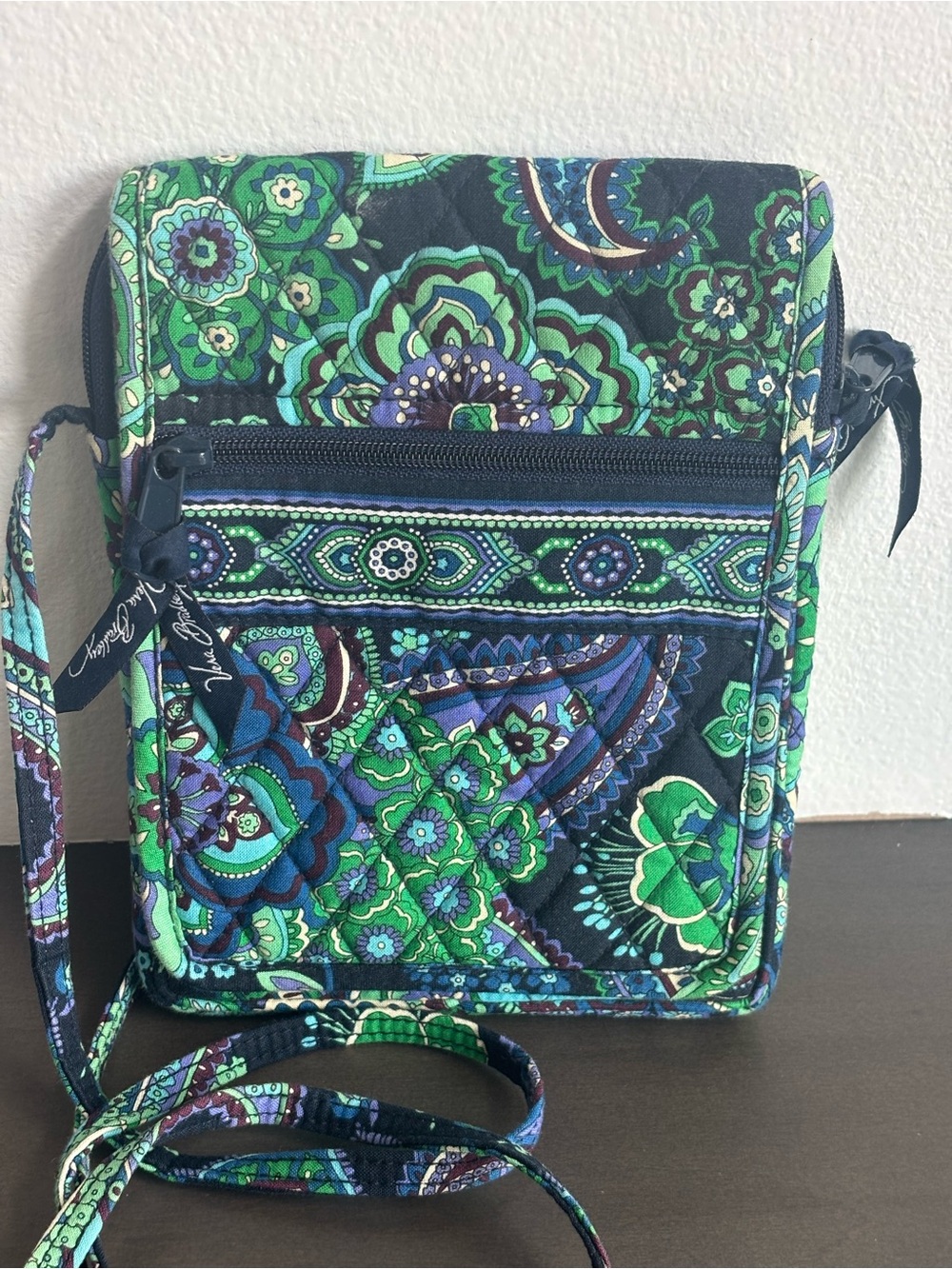 NWOT- Vera Bradley 2009 Retired Crossbody
“Blue Rhapsody"